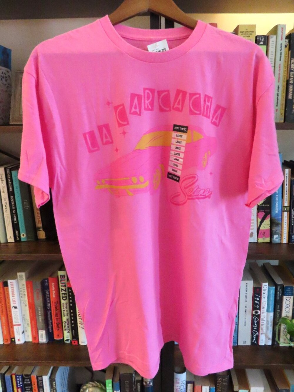 NWT Selena La Carcacha graphic Tshirt Large